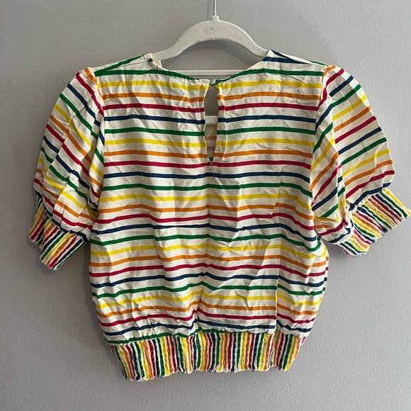 NWT Compania Fantastica Maldives print top size medium - Picture 6 of 11